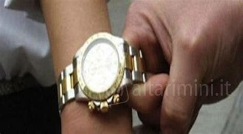 rapina rolex riccione|Ladri di Rolex arrestati a Riccione e Lucca: 21enne  .